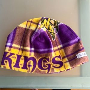 Minnesota Vikings Handmade Fleece Beanie